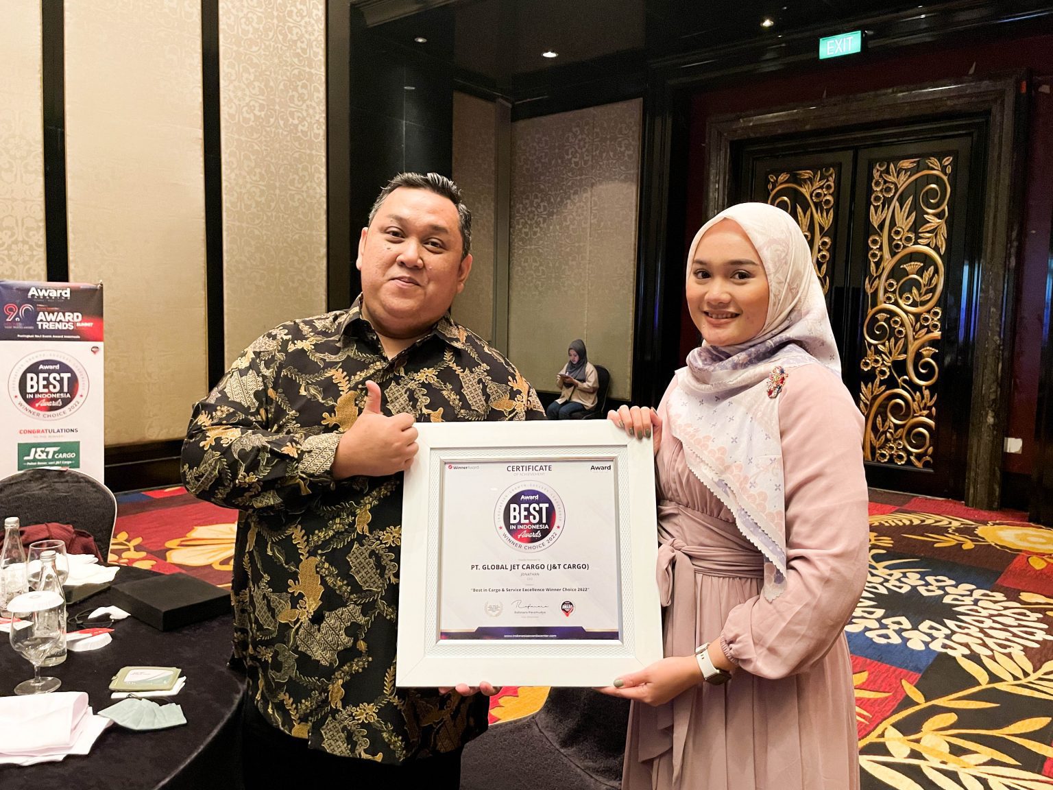 J&T Cargo Raih Best Cargo & Service Excellence 2022