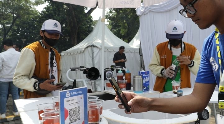 AstraPay pecahkan rekor baru transaksi harian pada sebuah event.