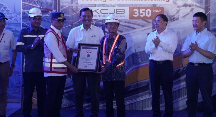 Pada Kamis (22/6) Pengujian Kereta Api Cepat