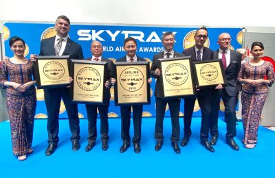 Singapore Airlines (SIA) dinobatkan sebagai