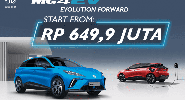 MG Motor Indonesia rilis harga