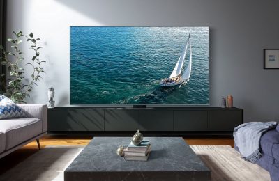 Samsung menghadirkan TV berlayar lebih besar