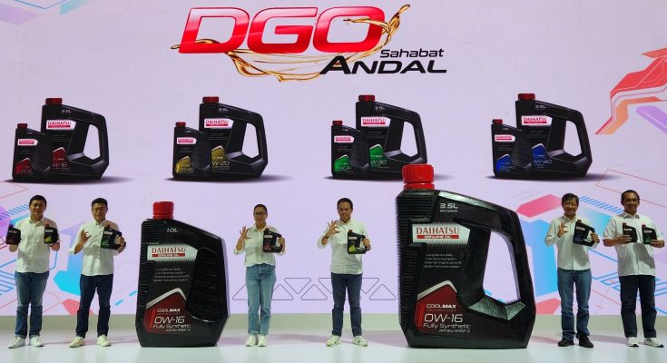 Daihatsu Luncurkan DGO Dengan Kemasan Baru, dalam rangka merayakan capaian penjualan DGO (Daihatsu Genuine Oil) dengan volume