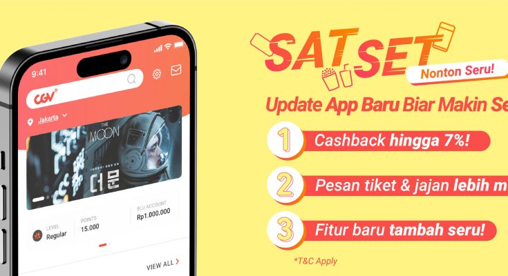 CGV Indonesia Luncurkan Aplikasi Versi