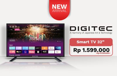 DIGITEC Luncurkan Smart TV teknologi terbaru