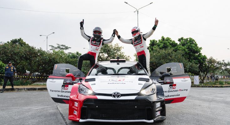 Kejurnas Sprint Rally, GR Yaris AP4 mengantarkan pembalap