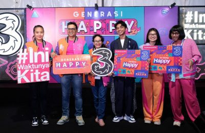 Festival Generasi Happy, Tri Sambangi Tangerang yang