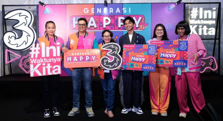 Festival Generasi Happy, Tri Sambangi Tangerang yang