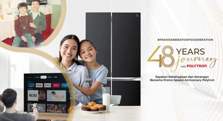 48 tahun POLYTRON  perjalanan suksesnya
