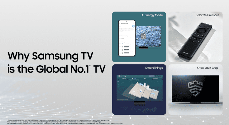 Kenapa Harus Samsung TV, sebagai pemimpin pasar