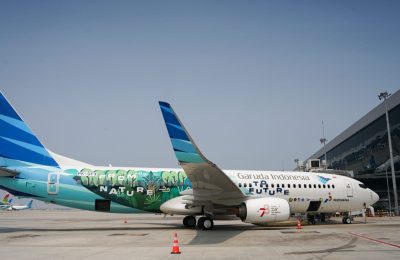 Garuda Indonesia pada Jumat (27/10)  meresmikan