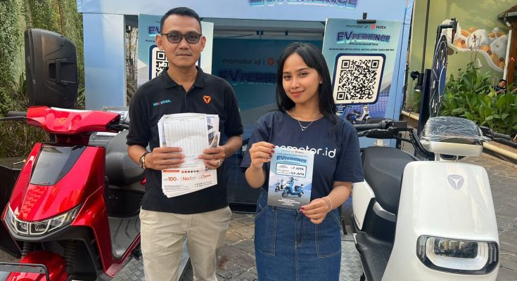 momotor.id Gandeng Indomobil Yadea di Acara
