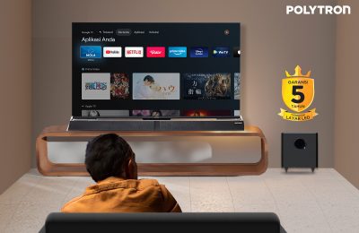 POLYTRON berikan garansi 5 Tahun TV LED, satu – satunya