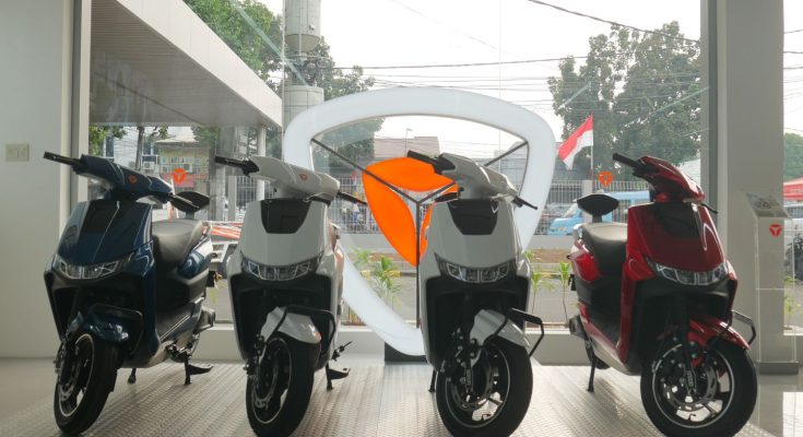 Motor listrik T9 dari Indomobil Yadea menjadi model