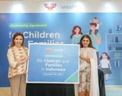 WINGS Group Indonesia bersama UNICEF Indonesia melalui program WINGS for UNICEF kolaborasi jilid dua yang berlangsung