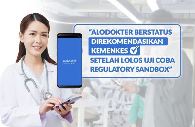 Alodokter dinyatakan sebagai salah satu platform