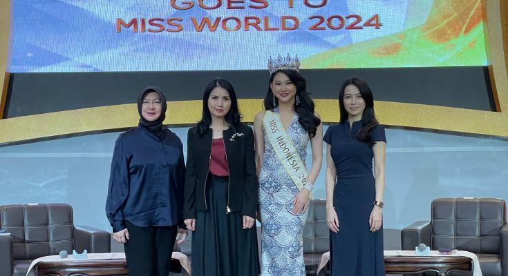 Audrey Vanessa Miss Indonesia 2022 akan berlaga