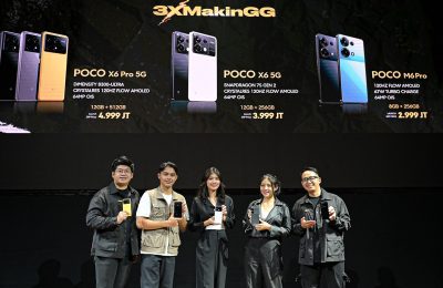 POCO, brand teknologi yang populer meluncurkan tiga