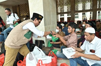 Badan Amil Zakat Nasional (BAZNAS) bekerja sama dengan Unilever