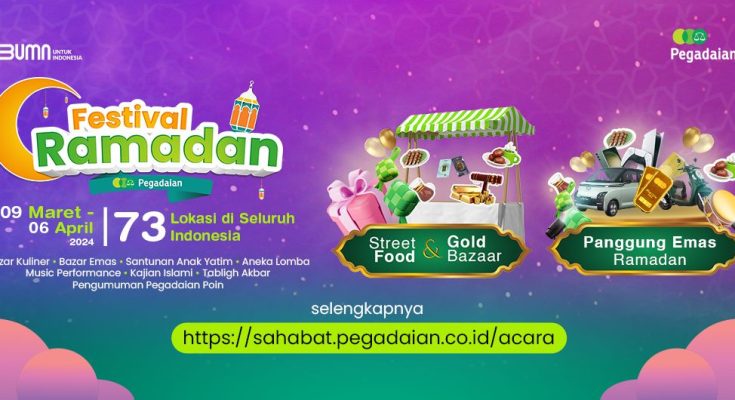 PT Pegadaian menghadirkan kembali program Festival