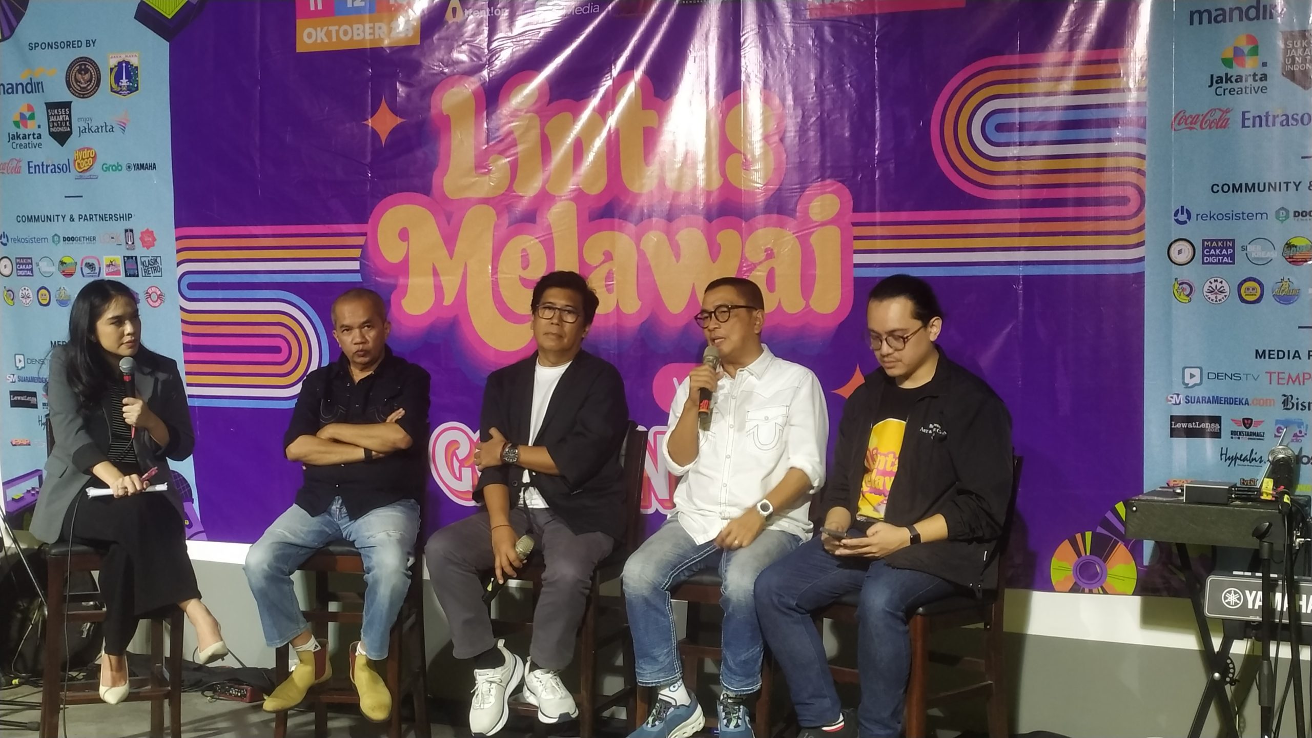 Lintas Melawai hadir lagi pada tanggal 11 hingga 13 Oktober 2024. Bertema Lintas