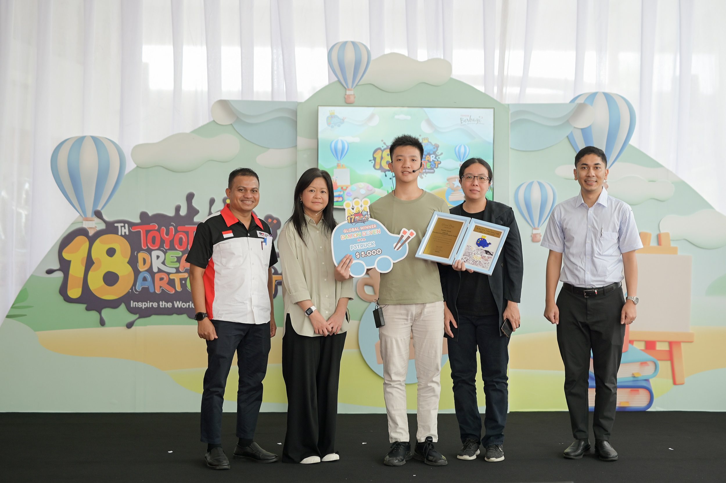 PT Toyota-Astra Motor (TAM) kembali membuka pendaftaran Toyota Dream Car Art Contest