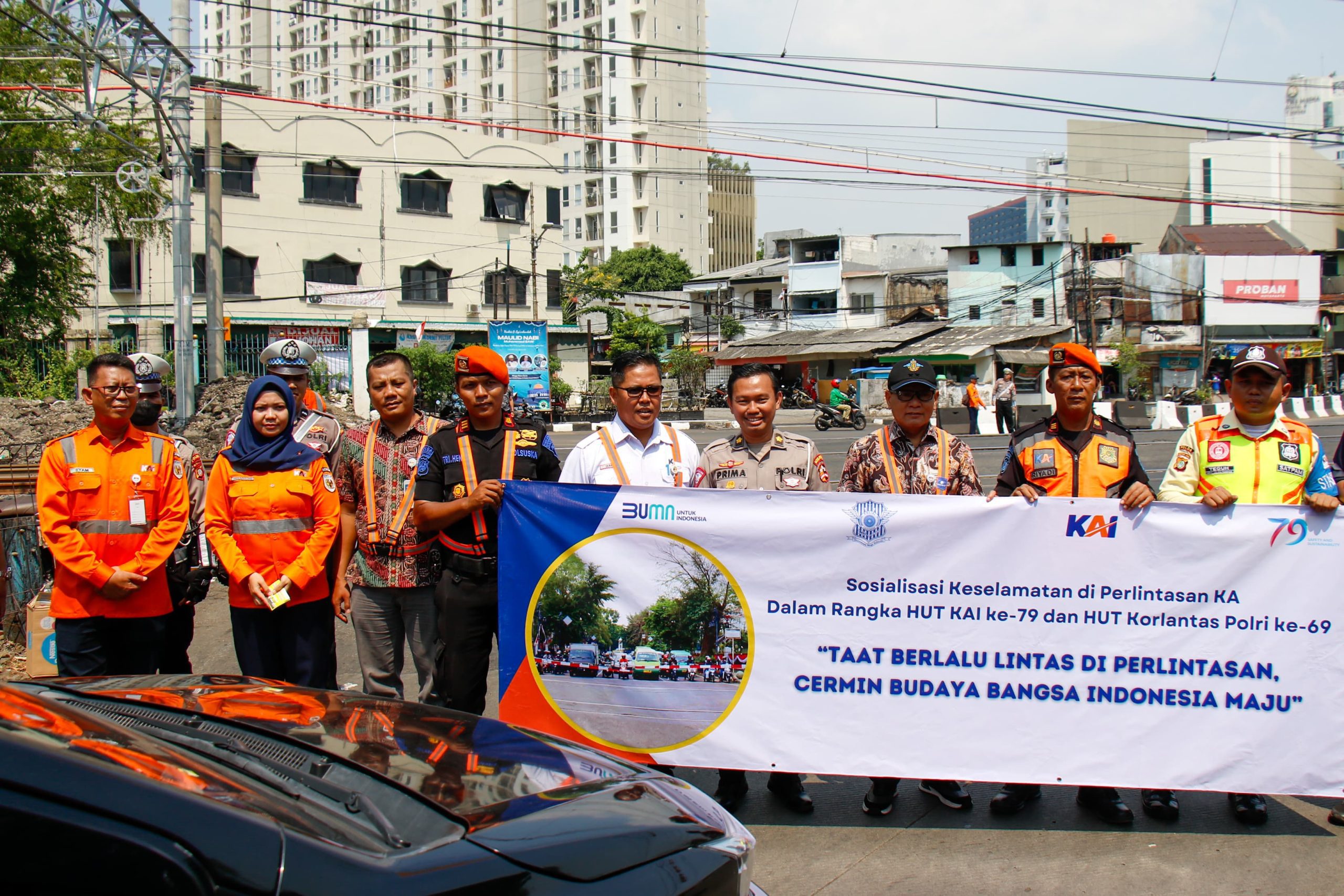 PT Kereta Api Indonesia (Persero) Daop 1 Jakarta berkolaborasi