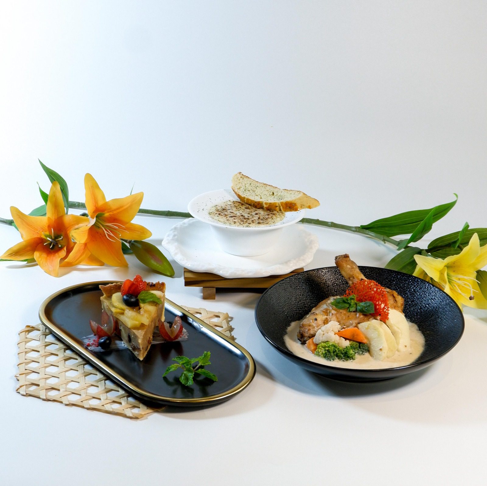 Temukan warisan gastronominya Normandia di Swiss-KitchenTM Restaurant