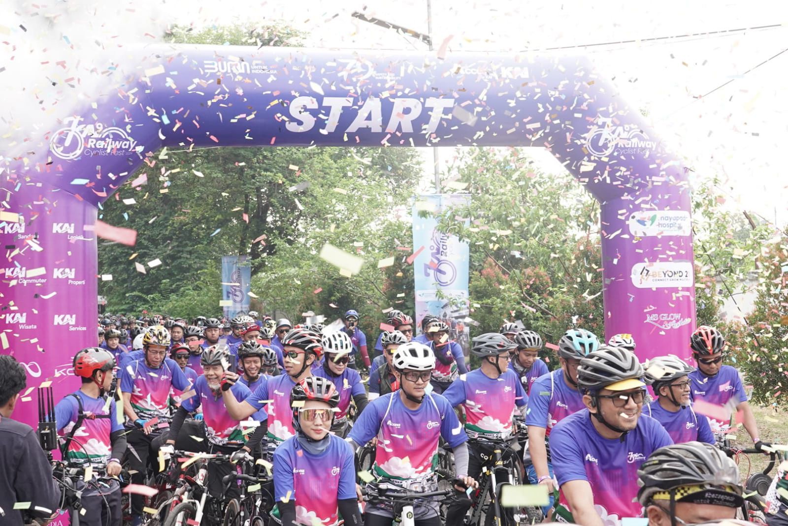 PT Kereta Api Indonesia (Persero) gelar “KAI Railway Cyclist Fest 2024”