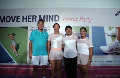 ASICS Indonesia  menggelar ASICS Move Her Mind Tennis