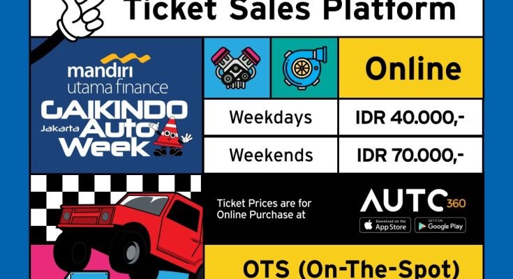 Mandiri Utama Finance GAIKINDO Jakarta Auto Week (MUF GJAW) 2024 hadir di ICE