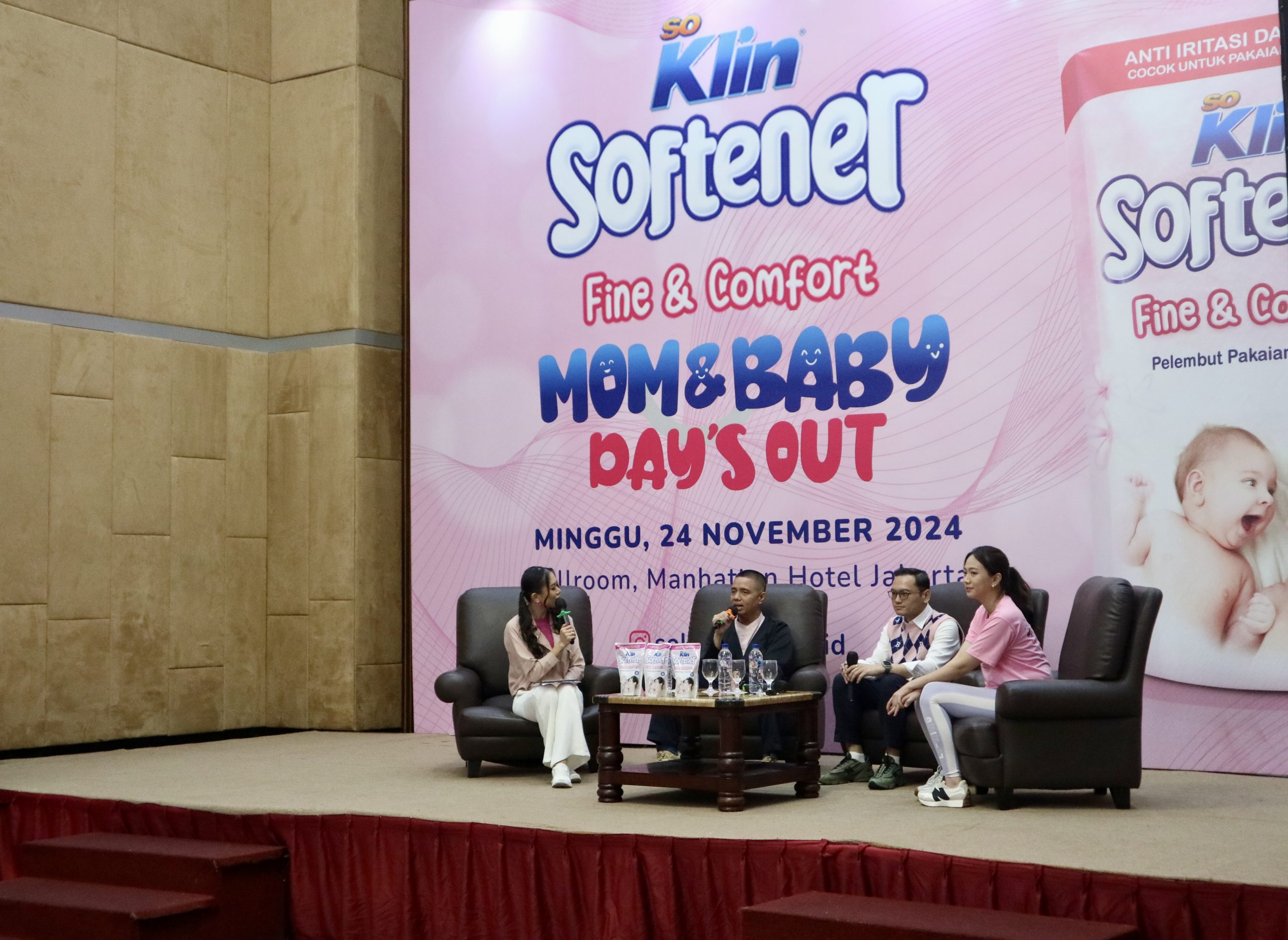 SoKlin Softener Fine & Comfort, merek pelembut dan pewangi pakaian