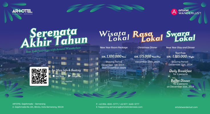 Artotel Wanderlust mempersembahkan program akhir tahun