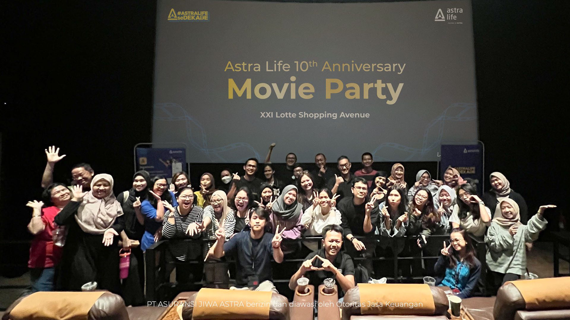 Astra Life menggelar customer gathering dengan mengajak nasabah