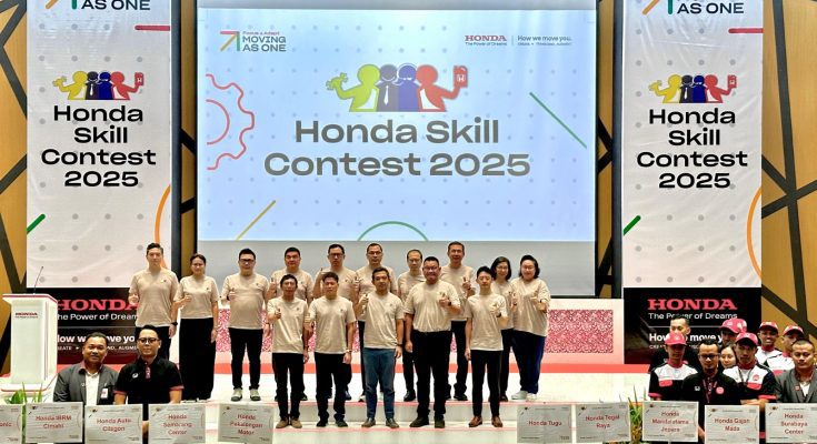 PT Honda Prospect Motor (HPM) menggelar Honda National Skill