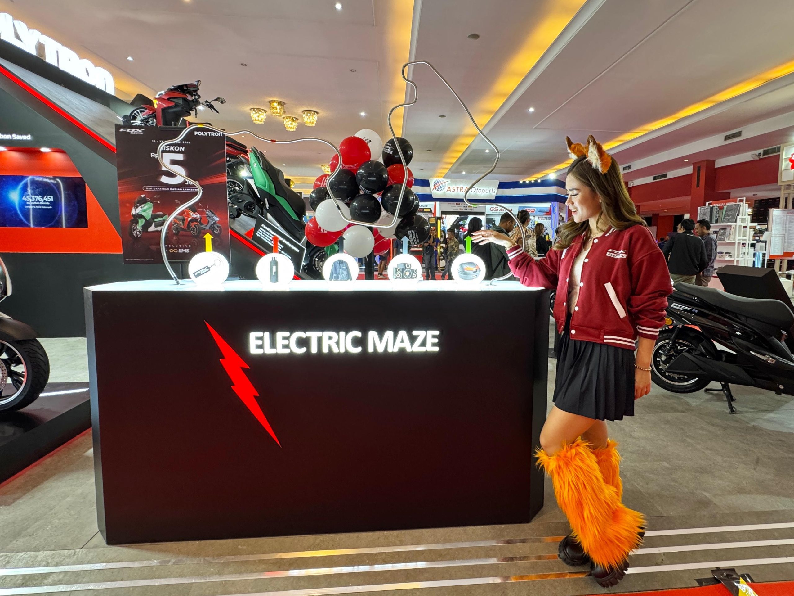 Dalam rangka memeriahkan ajang otomotif terbesar, Indonesia