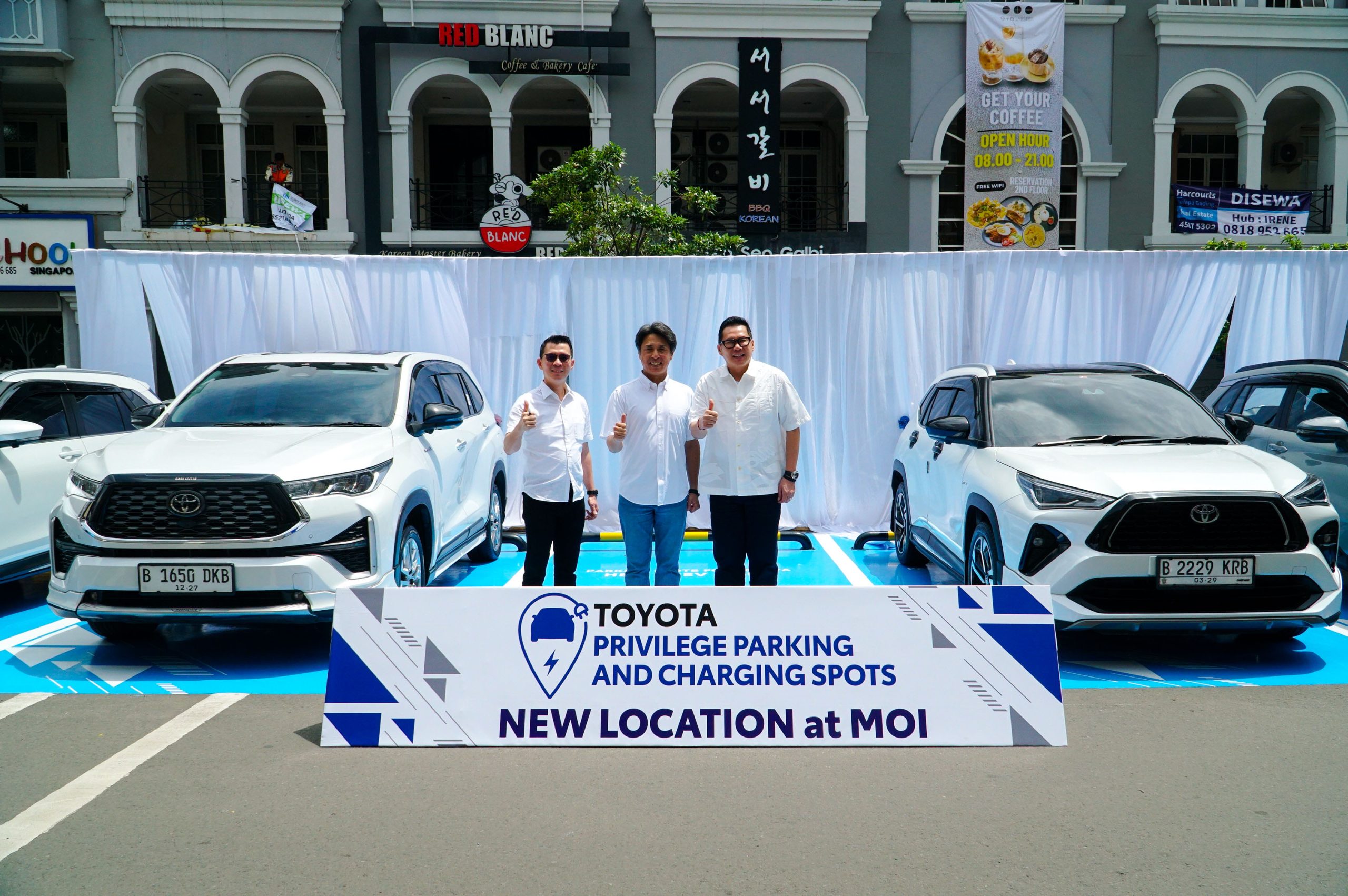 PT. Toyota-Astra Motor (TAM) menghadirkan fasilitas parkir gratis