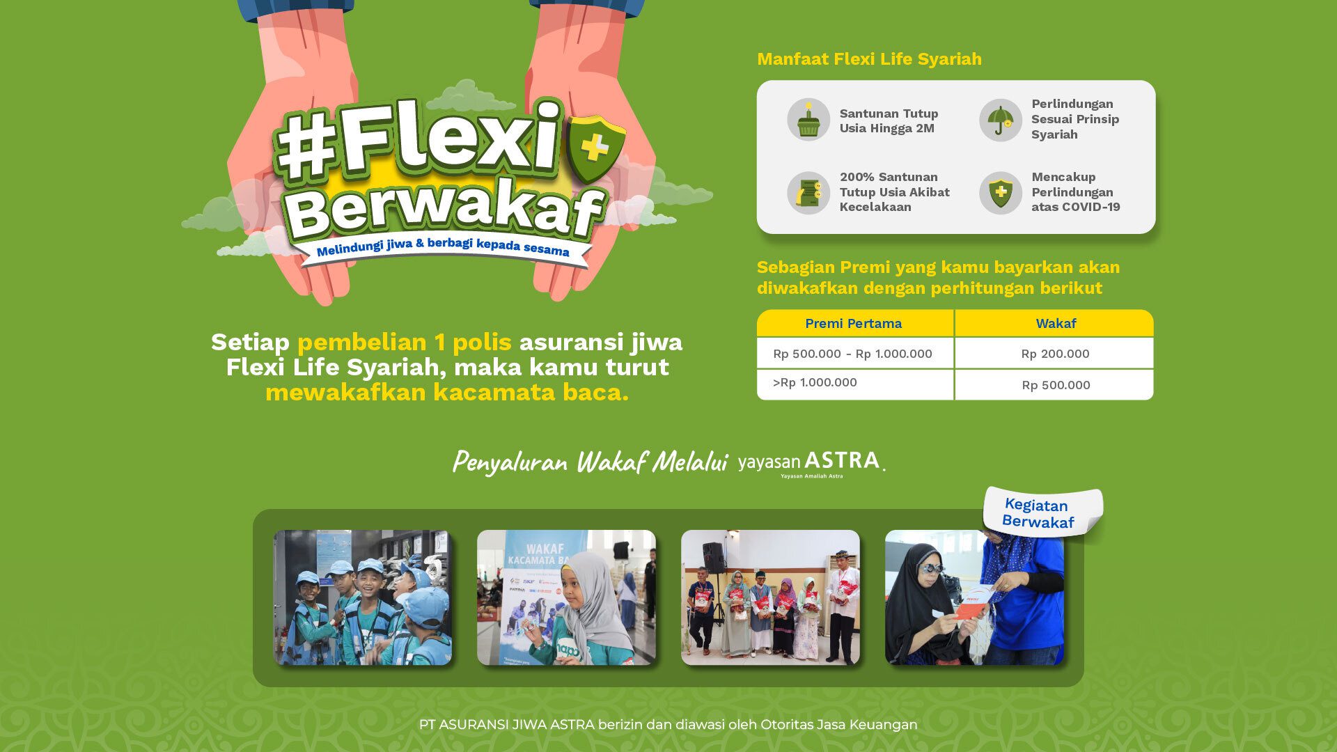 Pada Ramadan ini, Astra Life bekerjasama dengan