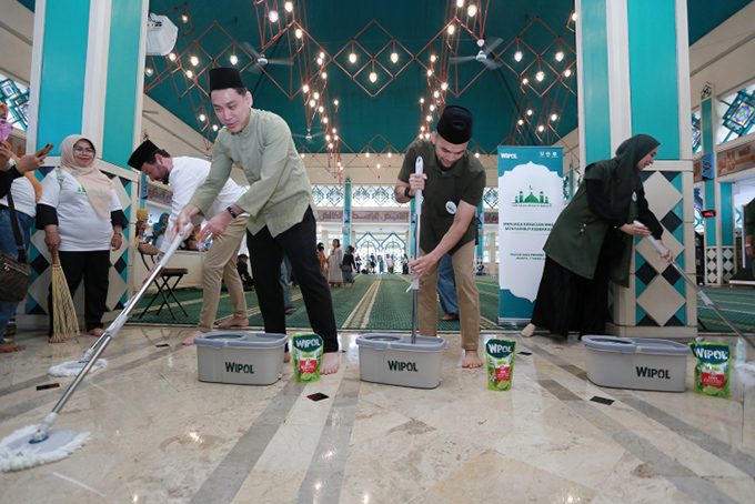 Wipol menggelar puncak rangkaian program “Gerakan Masjid Bersih 2025”
