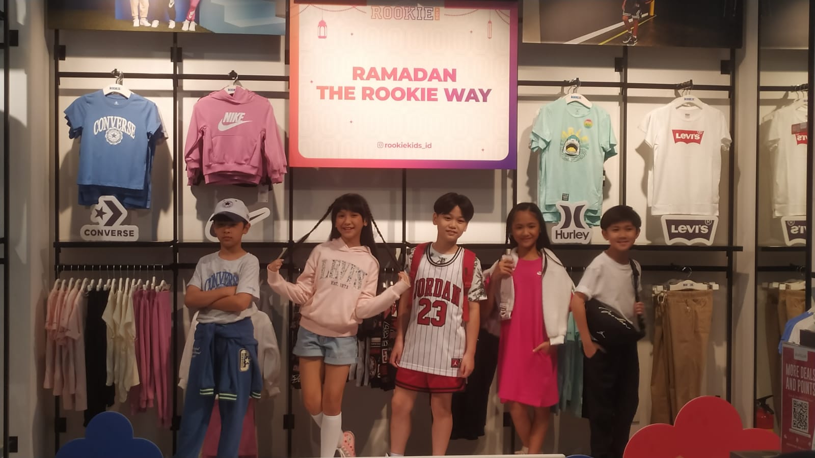 Rookie Kids, brand athleisure untuk anak-anak, menyambut Ramadan