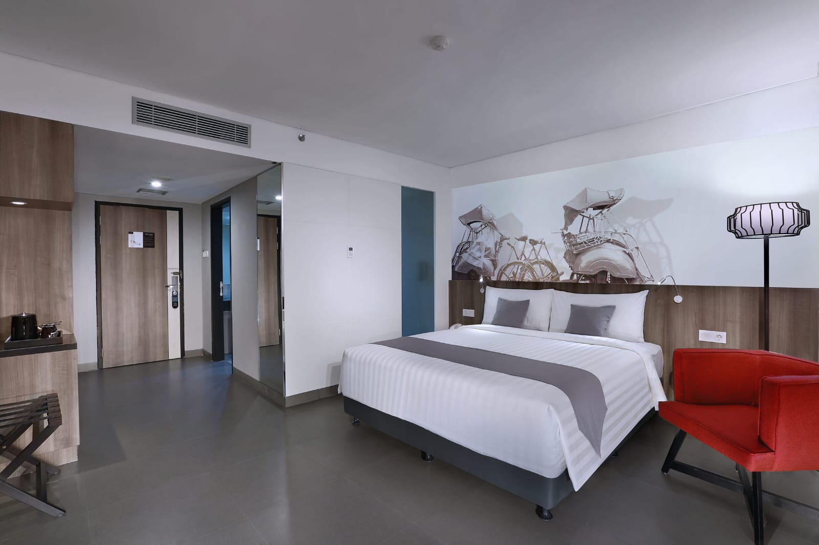 Kenyamanan kamar, fasilitas modern, dan pengalaman menginap