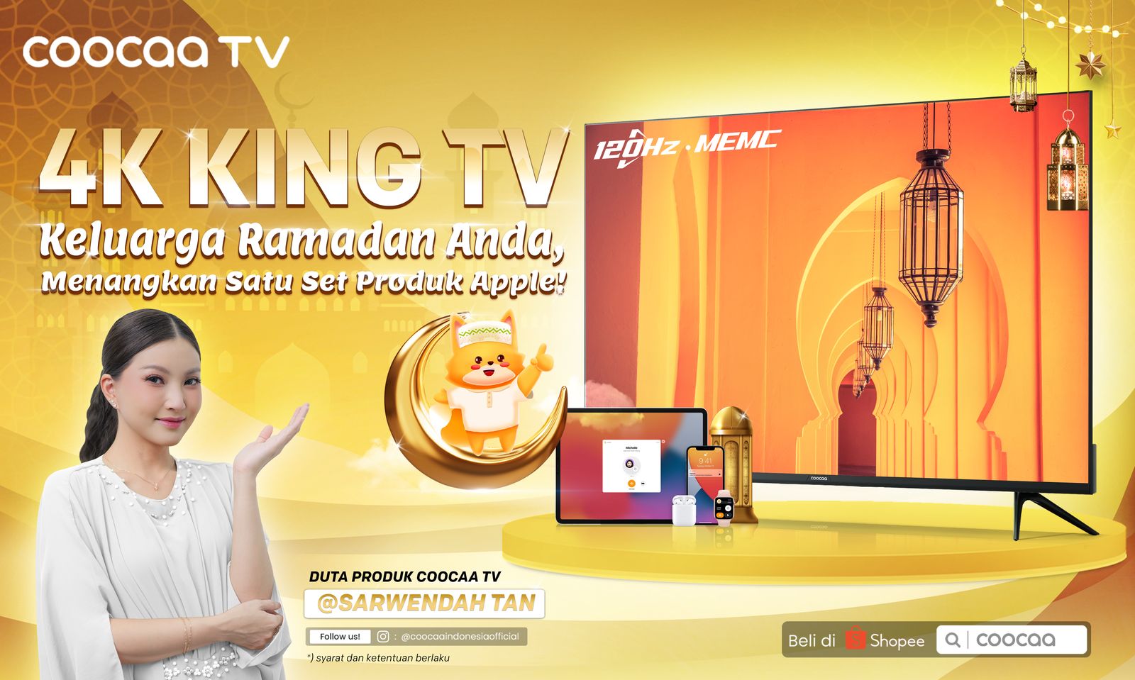 Coocaa Indonesia kembali mempersiapkan beberapa program khusus