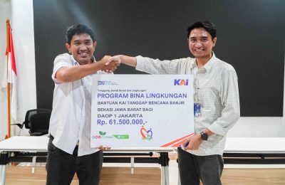 PT Kereta Api Indonesia (Persero) Daerah Operasi 1 Jakarta melalui