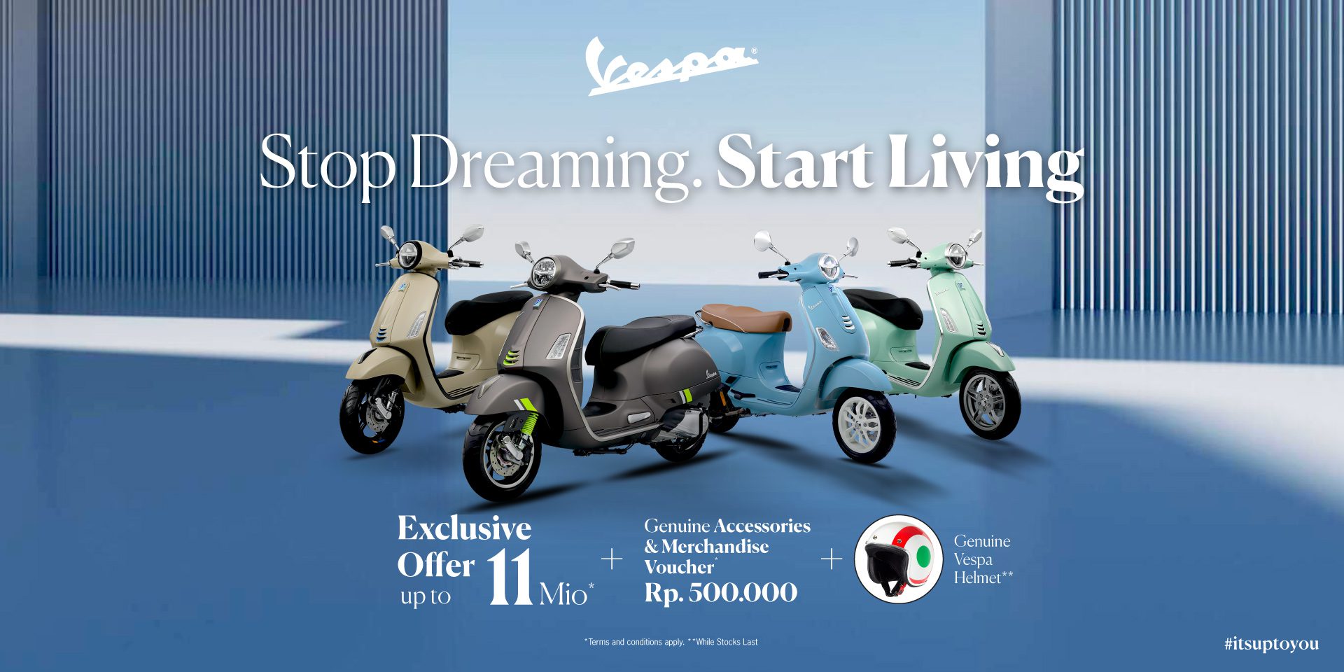 PT Piaggio Indonesia menghadirkan program penawaran eksklusif