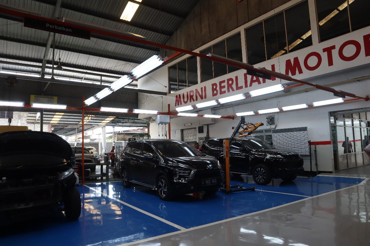 PT Mitsubishi Motors Krama Yudha Sales Indonesia (MMKSI) meresmikan fasilitas