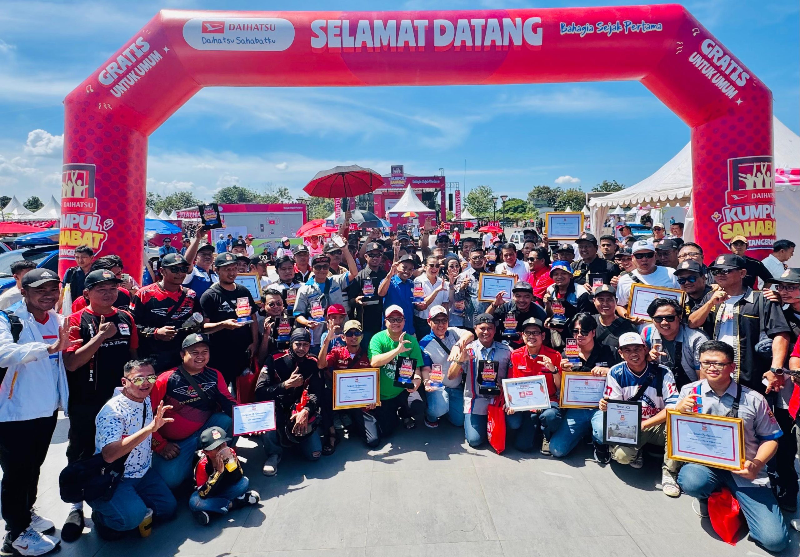 Daihatsu Kumpul Sahabat hadir perdana pada
