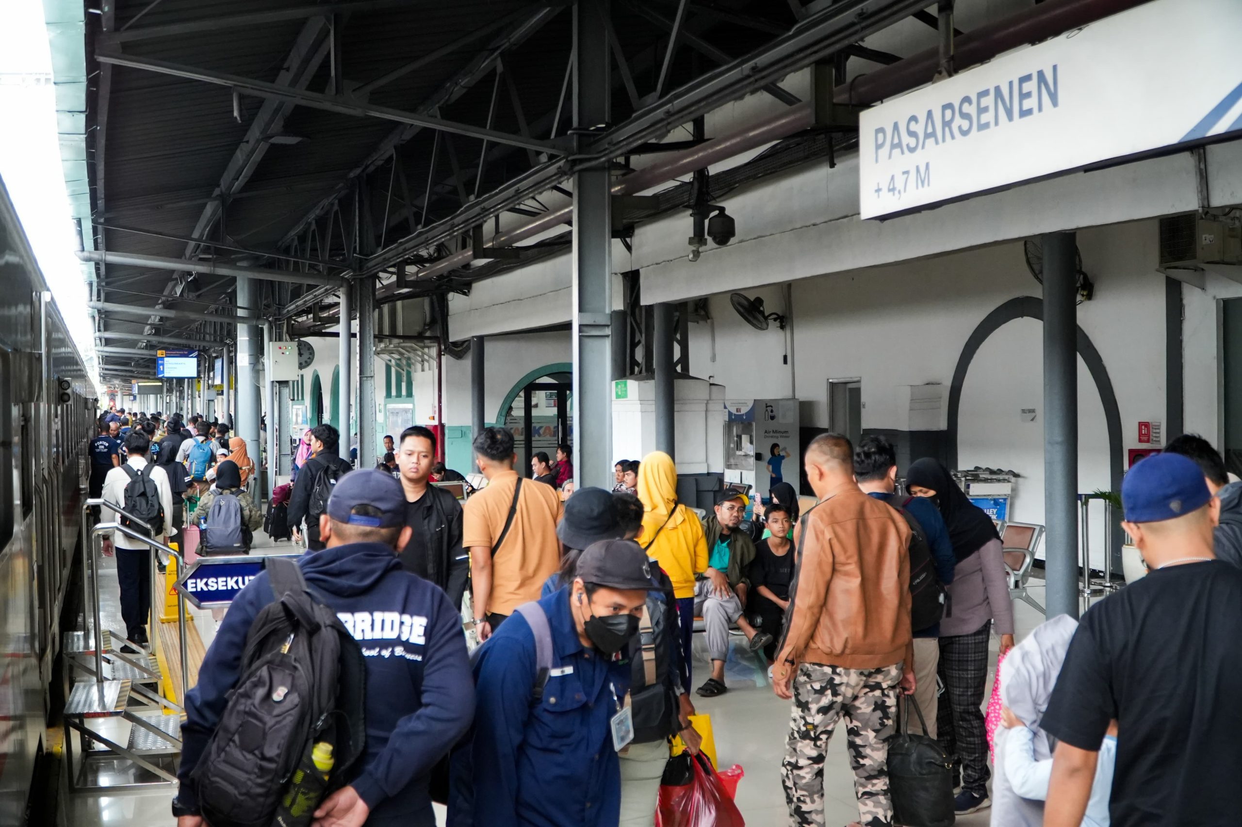 PT Kereta Api Indonesia (Persero) Daop 1 Jakarta mencatat peningkatan moda