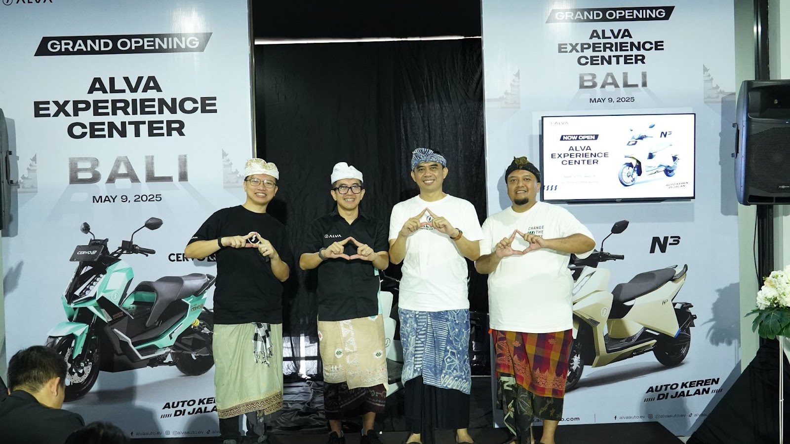 ALVA, brand lifestyle mobility solution, meresmikan