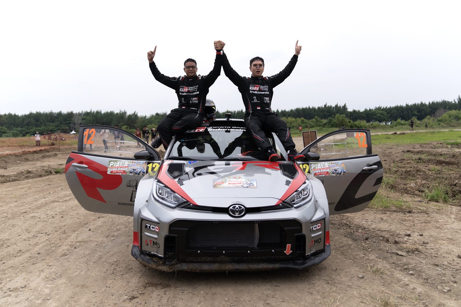 GR Yaris Rally2 yang berlaga di ajang Kejurnas Sprint