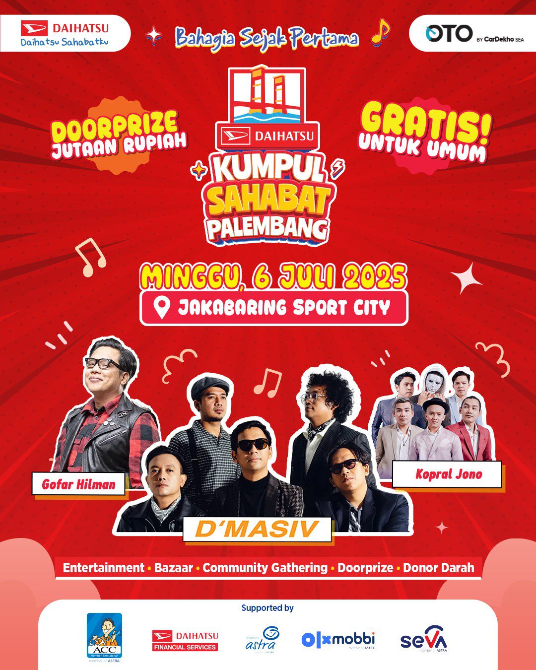 Daihatsu siap hadir temani keseruan akhir pekan